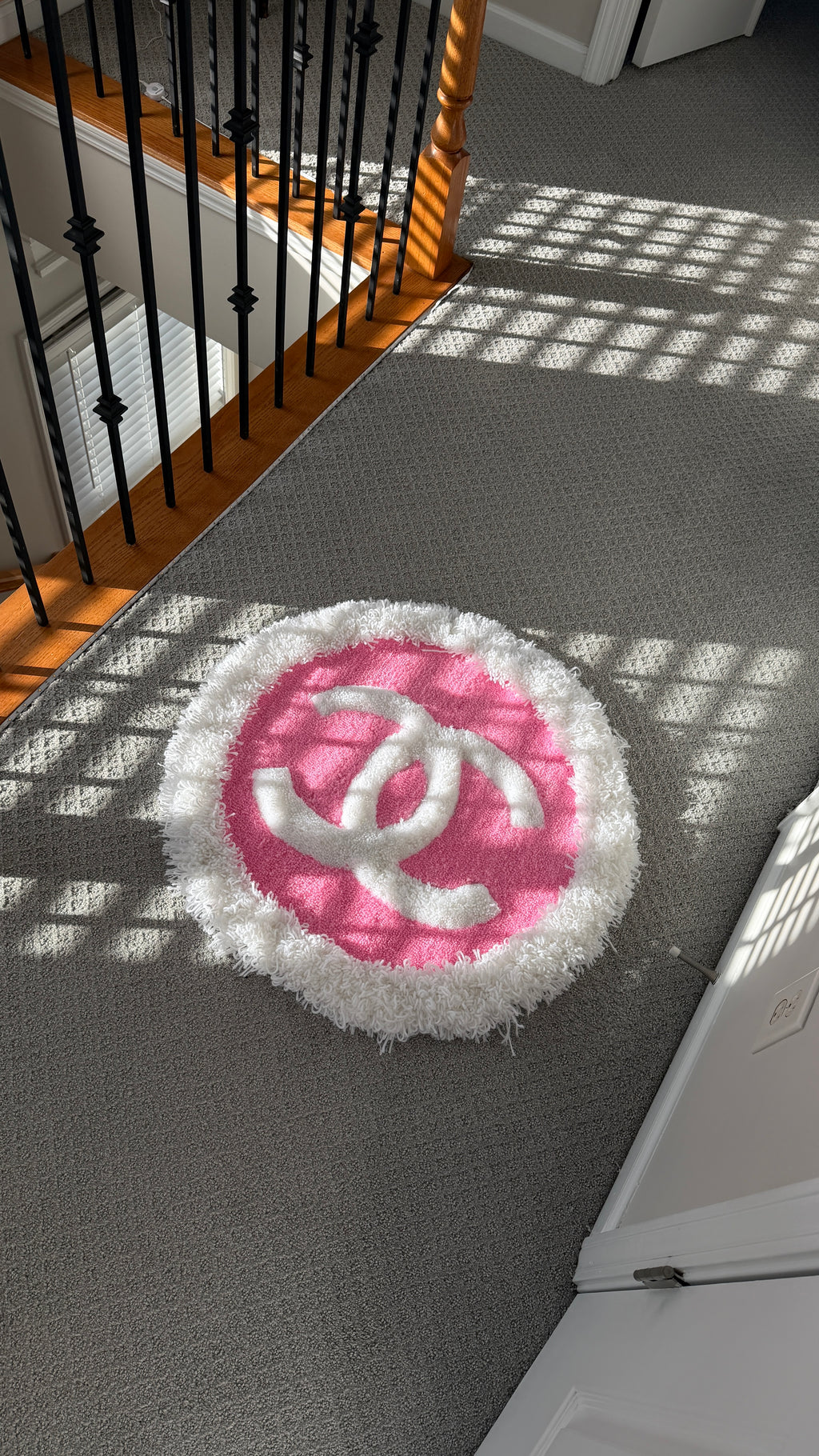 Fluffy C's Logo Rug