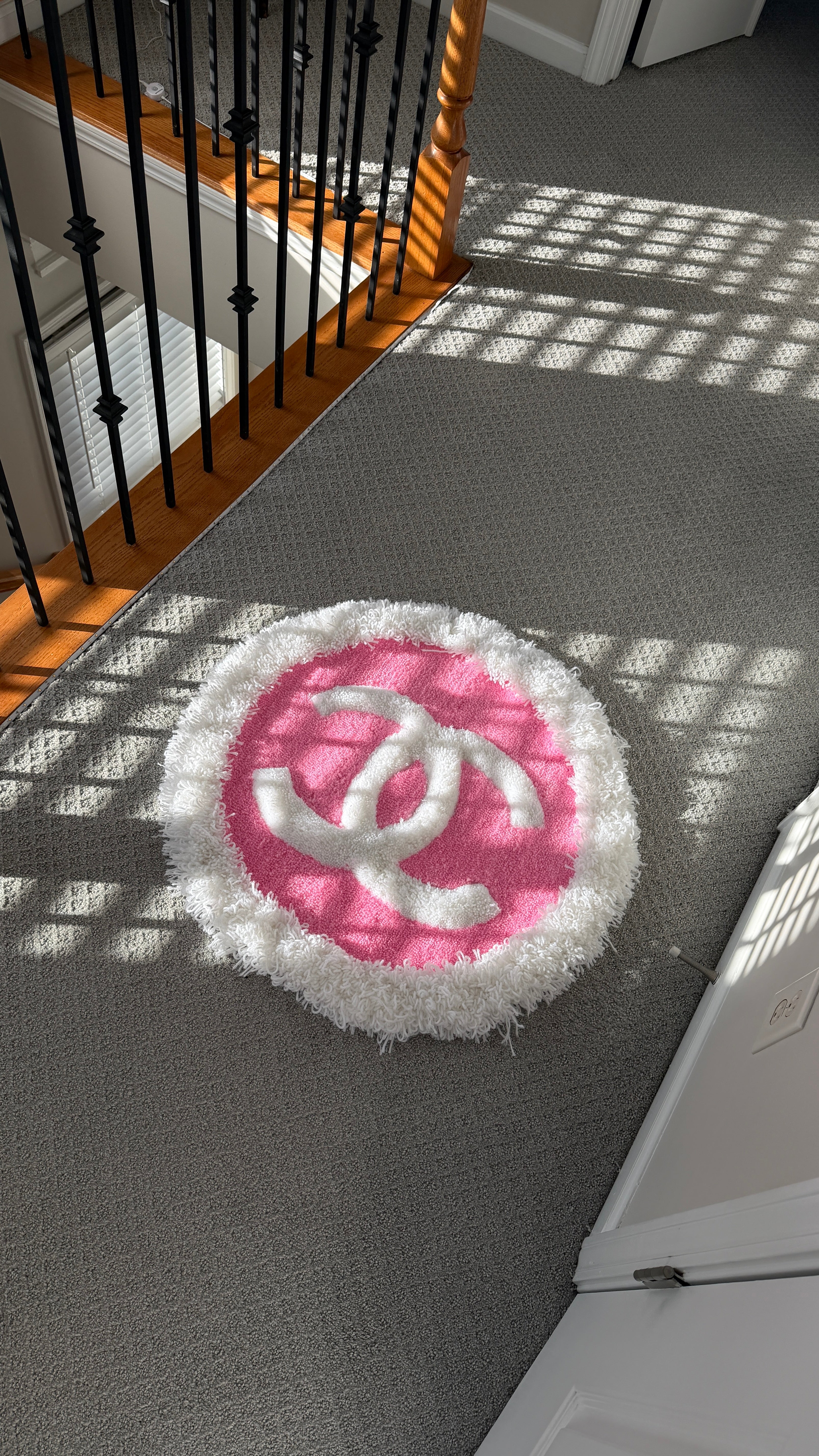Fluffy C's Logo Rug