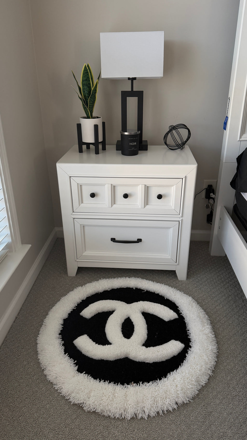 Fluffy C's Logo Rug