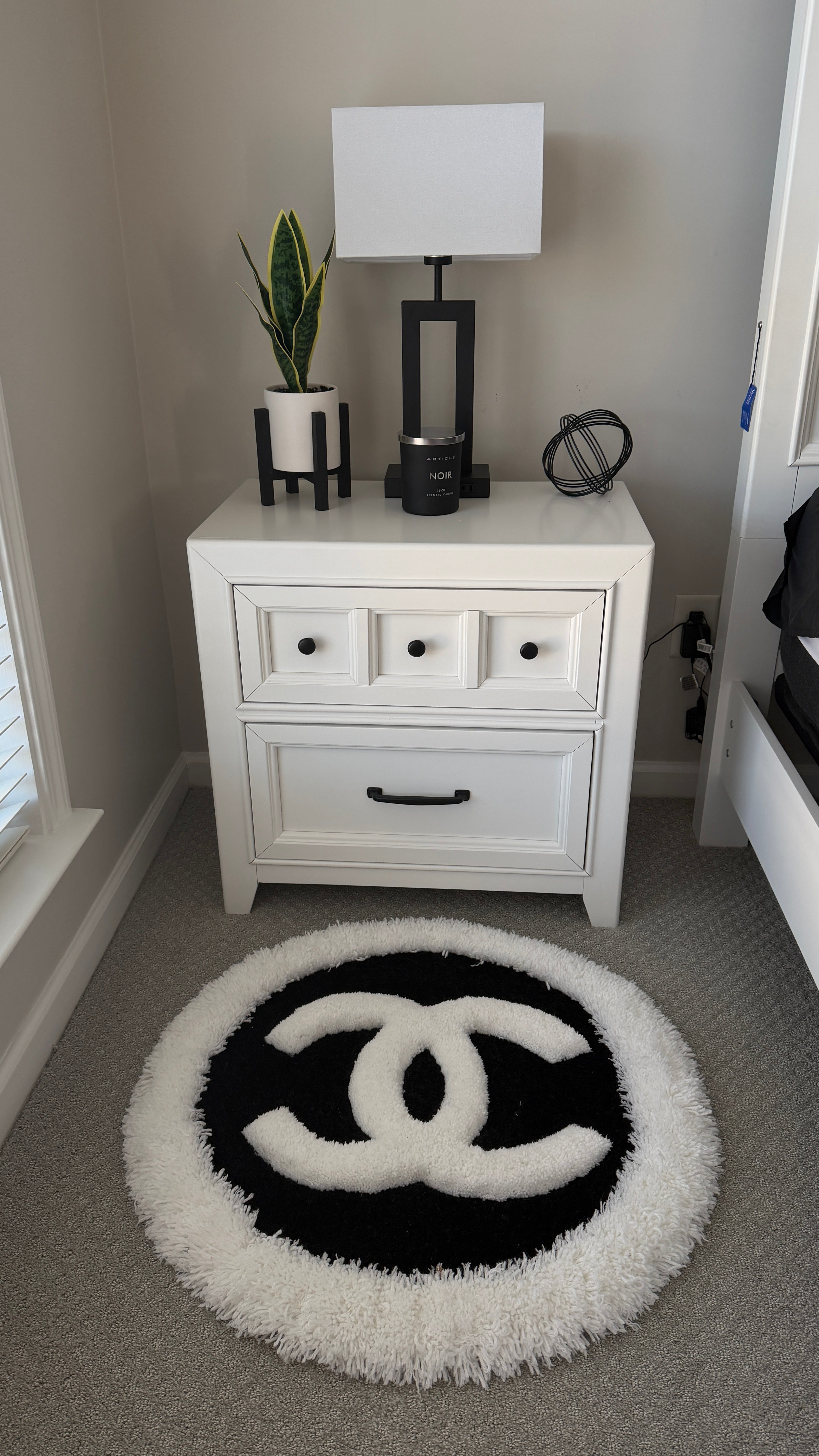 Fluffy C's Logo Rug