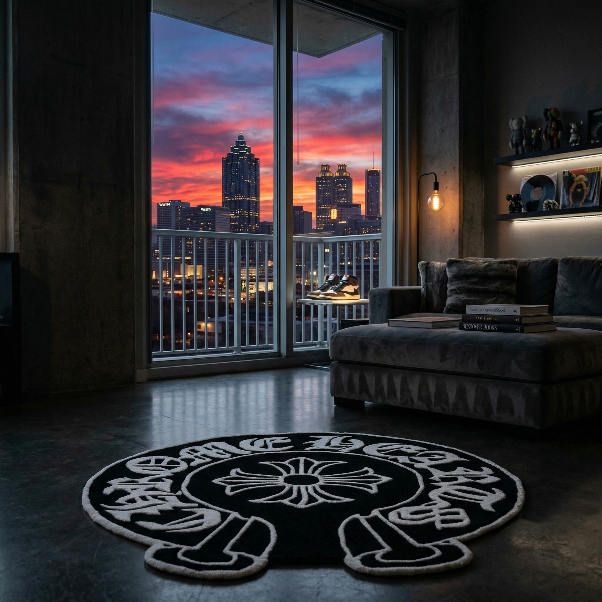 Cross Circle Rug