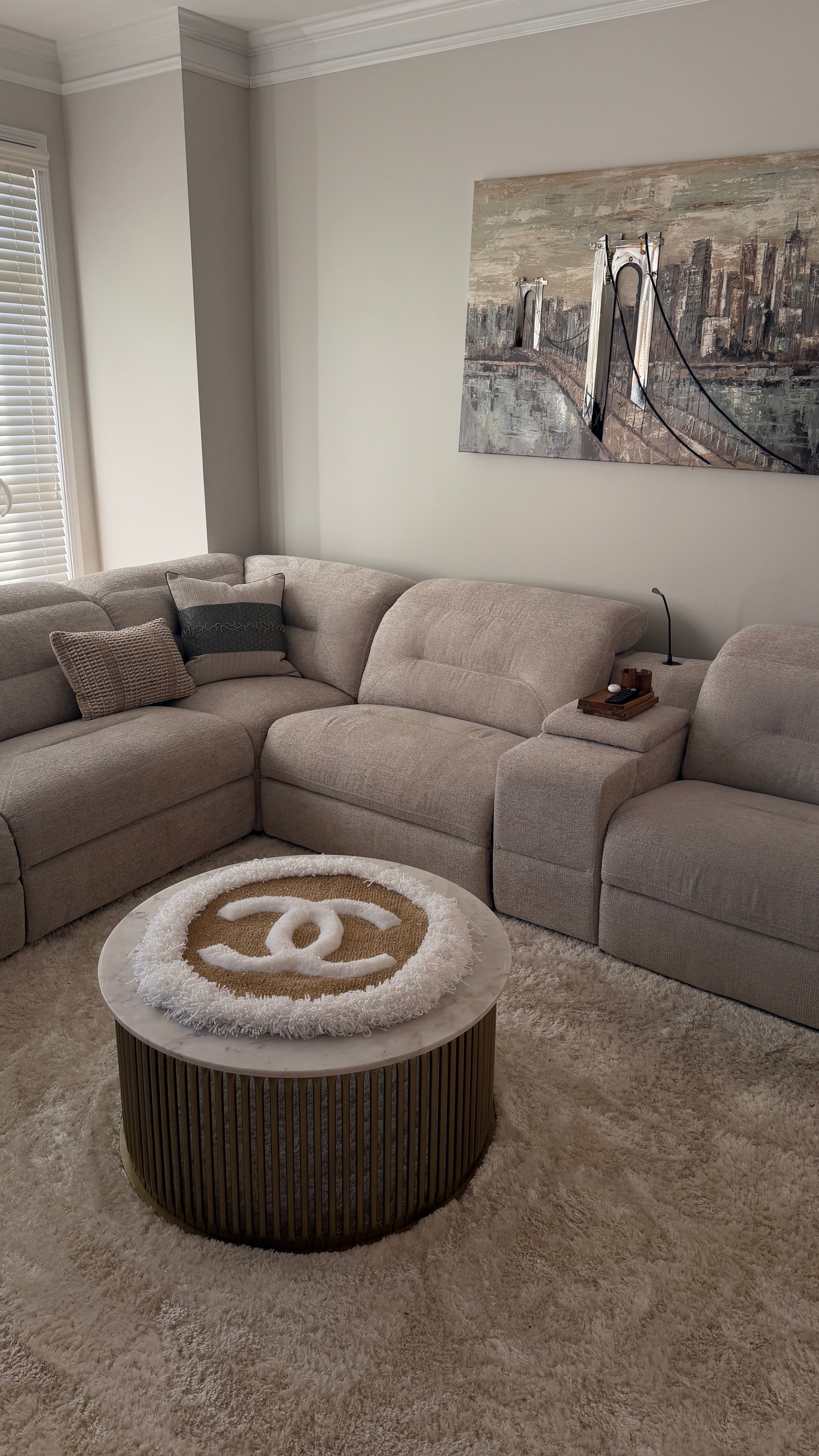 Fluffy C's Logo Rug