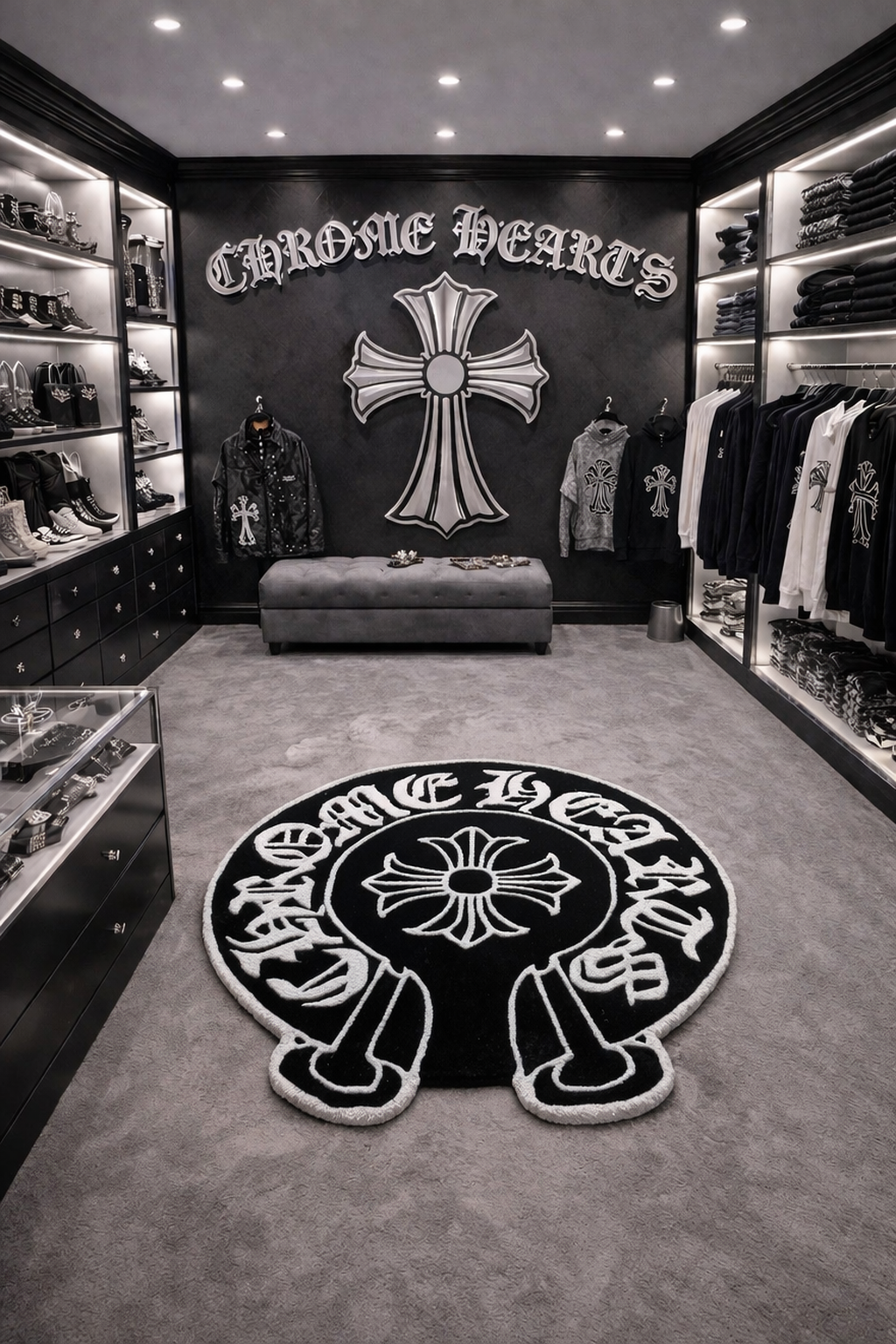 Cross Circle Rug