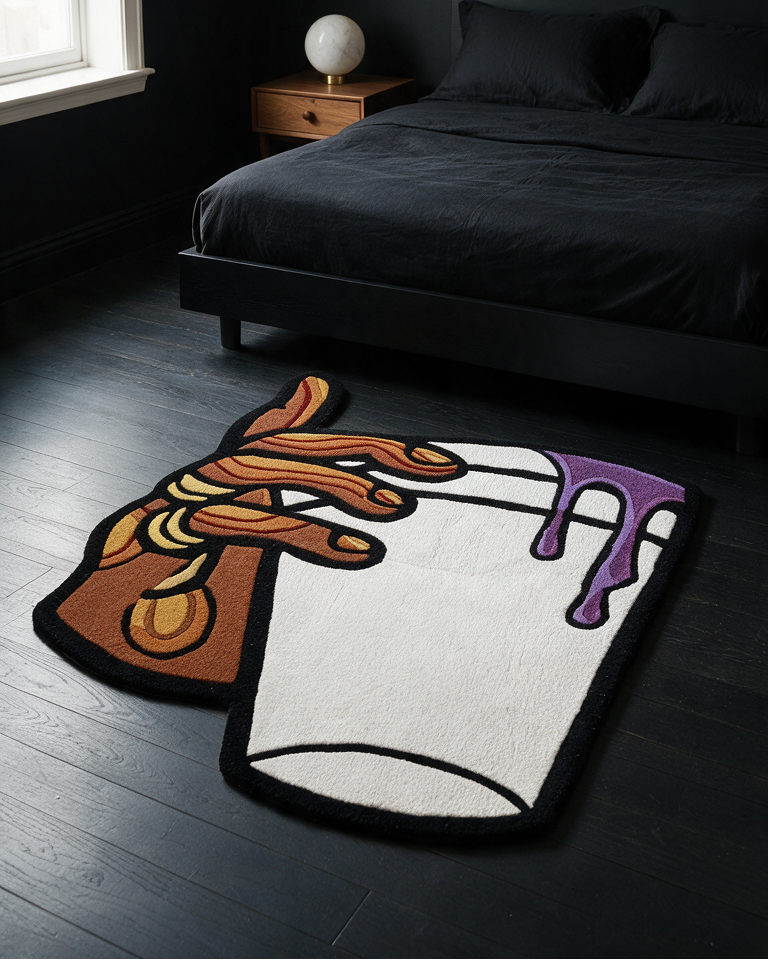 Drinking Cup Rug